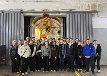 Фото 1 к новости Ученики метрологических классов школ Нижнего Новгорода посетили Центр метрологии Горьковской железной дороги